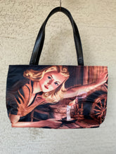 Load image into Gallery viewer, Nancy Drew Sleuth Handbag - Tandy Old Clock & Old Attic