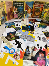 Load image into Gallery viewer, Nancy Drew Sleuth Vintage Style Ephemera Junk Journal Craft Kit Limited Edition SET 2