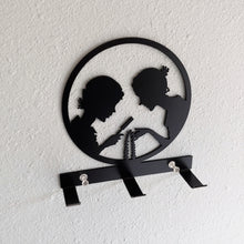 Load image into Gallery viewer, Dana Girls Metal Silhouette Hook & Key Holder