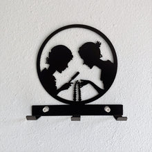 Load image into Gallery viewer, Dana Girls Metal Silhouette Hook & Key Holder