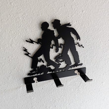 Load image into Gallery viewer, Hardy Boys Metal Silhouette Hook & Key Holder