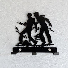 Load image into Gallery viewer, Hardy Boys Metal Silhouette Hook & Key Holder