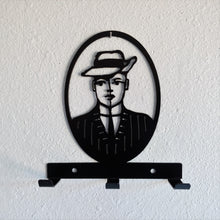 Load image into Gallery viewer, Tom Swift Metal Silhouette Hook & Key Holder