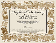 Load image into Gallery viewer, THE TRIPLE HOAX - A Ruth Sanderson Limited Edition Print