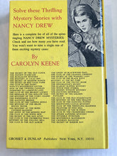 Load image into Gallery viewer, Vintage Nancy Drew Book Quest of the Missing Map