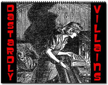 Load image into Gallery viewer, Nancy Drew Dastardly Villains Illustrations 2025 Calendar