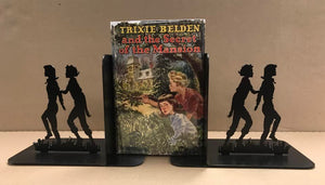 Trixie Belden Silhouette Bookends