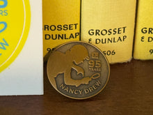 Load image into Gallery viewer, Nancy Drew 95th Anniversary Sticker &amp; Pin Set