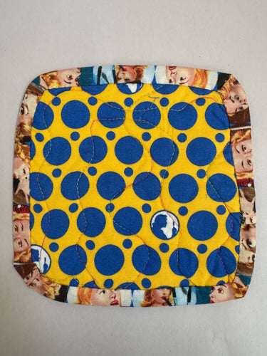 Nancy Drew Moda Fabric Potholder