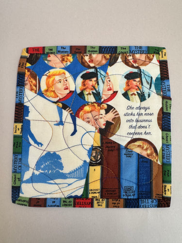 Nancy Drew Moda Fabric Bowl Cozy