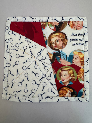Nancy Drew Moda Fabric Bowl Cozy