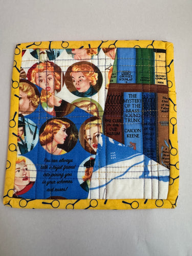 Nancy Drew Moda Fabric Bowl Cozy