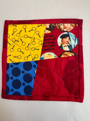 Nancy Drew Moda Fabric Bowl Cozy