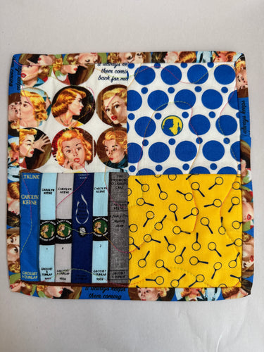 Nancy Drew Moda Fabric Bowl LG Cozy