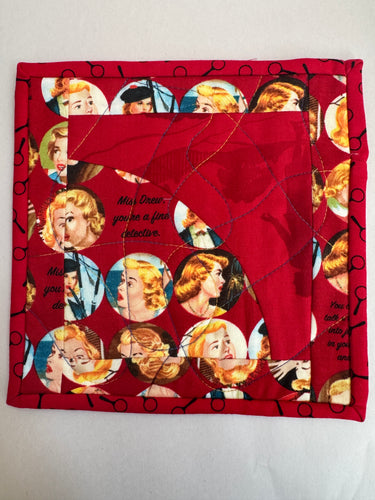 Nancy Drew Moda Fabric Bowl Medium Cozy