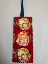 Load image into Gallery viewer, Nancy Drew Moda Fabric Bookmark w/ Ribbon