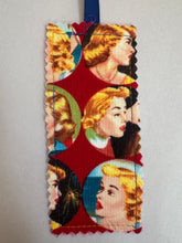 Load image into Gallery viewer, Nancy Drew Moda Fabric Bookmark w/ Ribbon