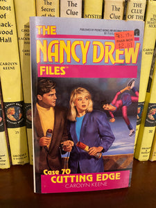 Nancy Drew Files Book Cutting Edge First Printing