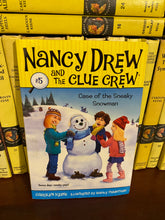 Load image into Gallery viewer, Nancy Drew Clue Crew Book #5 Sneaky Snowman