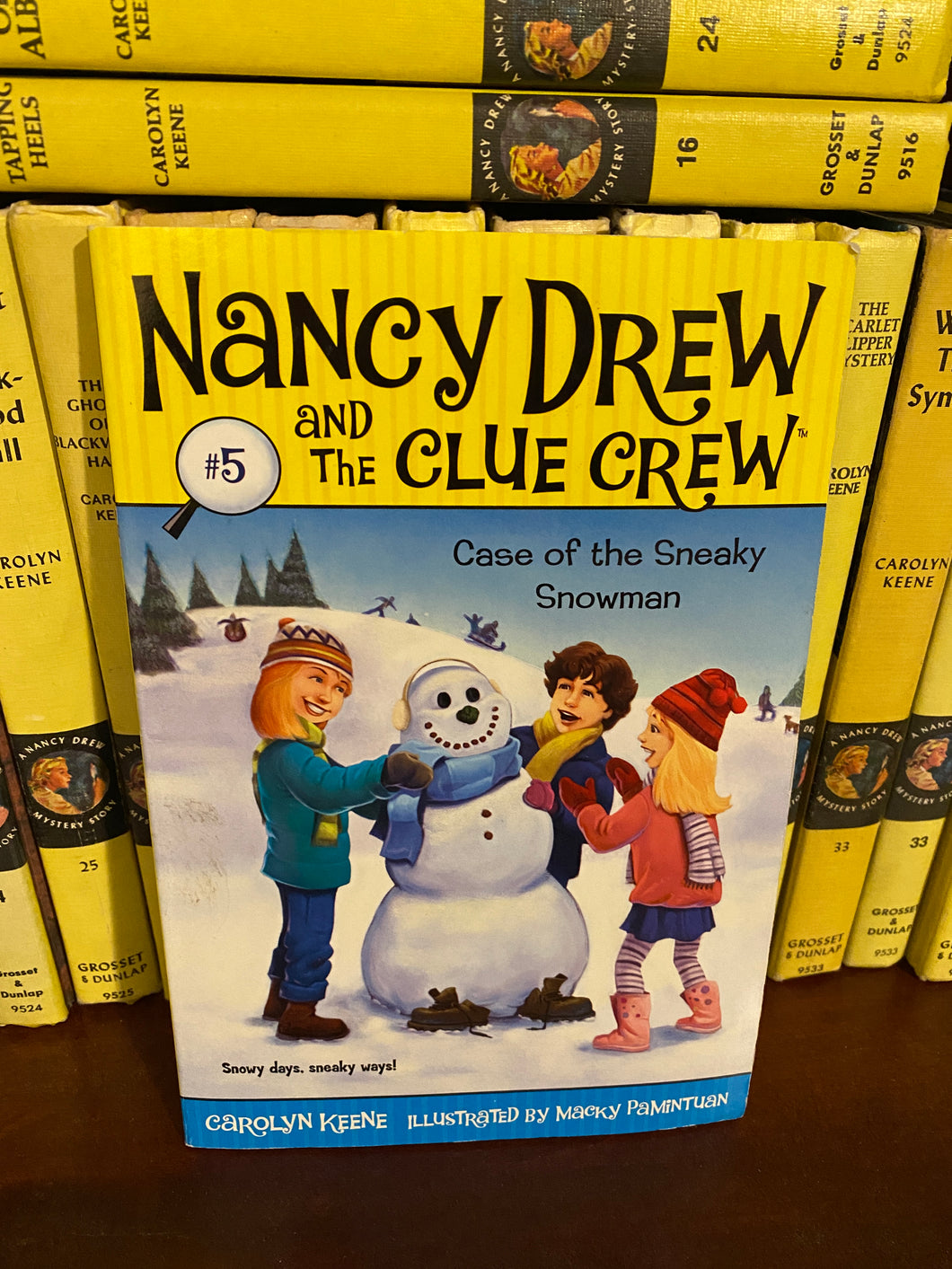 Nancy Drew Clue Crew Book #5 Sneaky Snowman