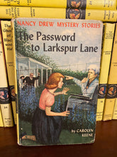 Load image into Gallery viewer, Vintage Nancy Drew #10 Larkspur Lane 1st YSPC Printing