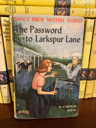 Vintage Nancy Drew #10 Larkspur Lane 1st YSPC Printing