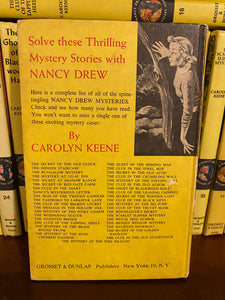 Vintage Nancy Drew #9 Twisted Candles 1st YSPC Printing OT