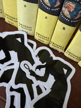 Load image into Gallery viewer, Large Nancy Drew Silhouette Sticker 4"