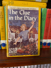 Load image into Gallery viewer, Vintage Nancy Drew Library Edition The Clue in the Diary