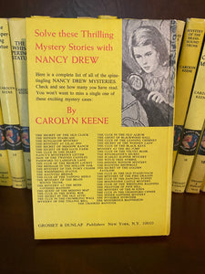 Vintage Nancy Drew Book The Clue of the Leaning Chimney 2nd Art YSPC