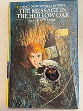Load image into Gallery viewer, Nancy Drew Hollow Oak Enamel Pin Nancy Drew St. Louis Convention Item