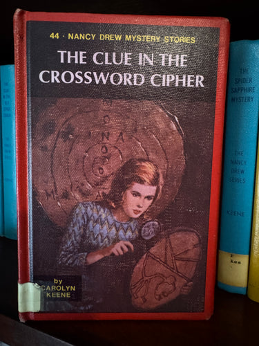 Nancy Drew Library Edition Book Crossword Cipher