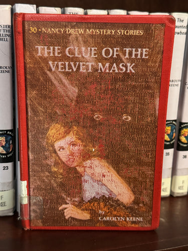 Nancy Drew Library Edition Book Velvet Mask