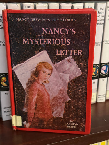 Nancy Drew Library Edition Book Nancy's Mysterious Letter