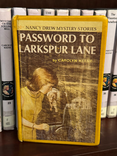 Nancy Drew Library Edition Book Larkspur Lane
