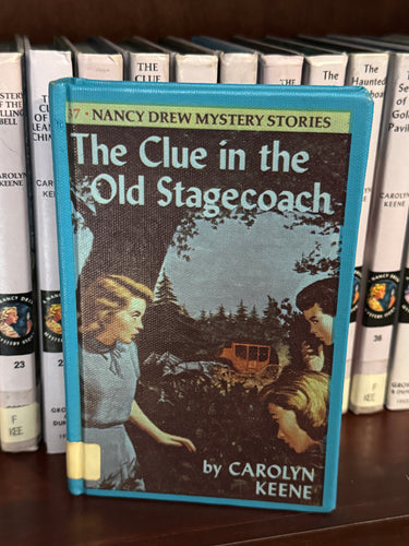 Nancy Drew Library Edition Book Old Stagecoach