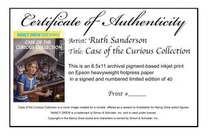CASE OF THE CURIOUS COLLECTION - A Ruth Sanderson Limited Edition Print