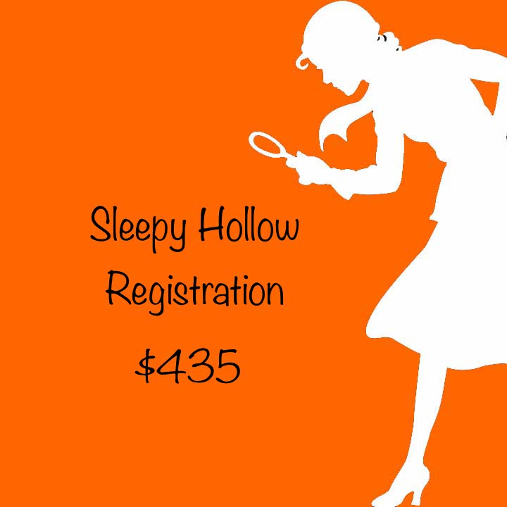 Nancy Drew Sleepy Hollow NY Convention Registration $435 per person