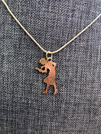 Nancy Drew Gold Silhouette w/ Magnifying Glass