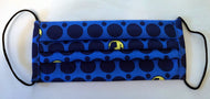 Nancy Drew Sleuth Silhouette & Circles Fabric Mask