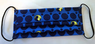 Nancy Drew Sleuth Silhouette & Circles Fabric Mask