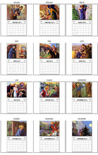 Load image into Gallery viewer, Nancy Drew 1930s Book Cover Images 2024 Calendar