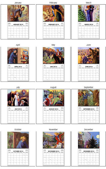 Nancy Drew 1930s Book Cover Images 2025 Calendar – Nancy Drew Fans