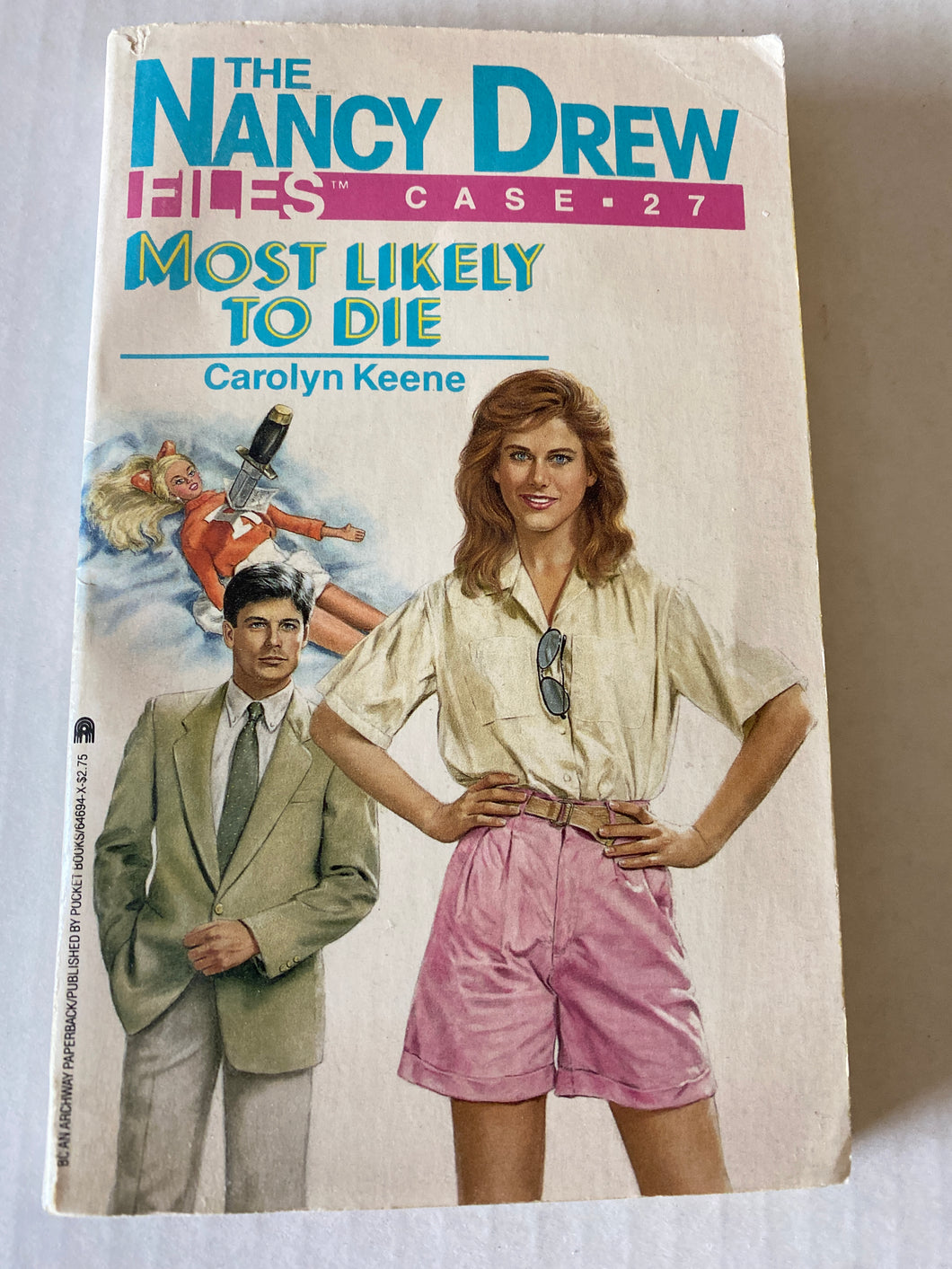 Nancy Drew Files Book #27 Most Likely To Die 1st Prtg