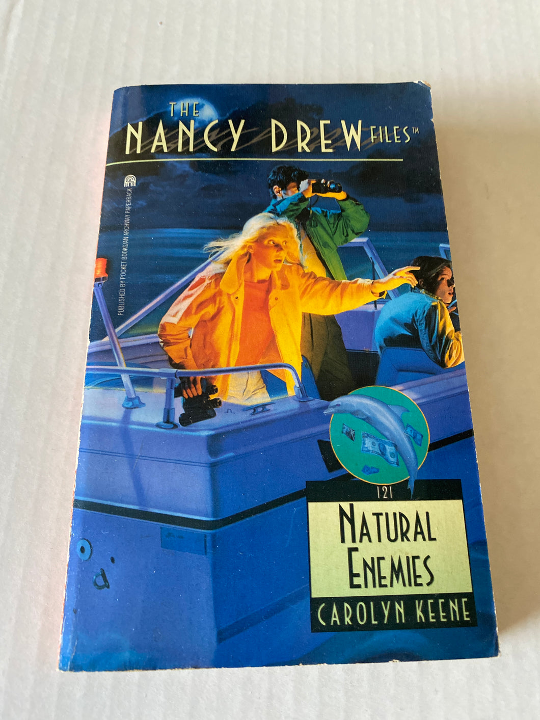 Nancy Drew Files Book #121 Natural Enemies 1st Prtg