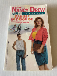 Nancy Drew Files Book #33 Danger in Disguise 1st Prtg