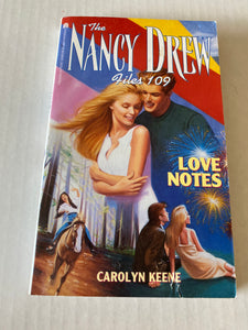 Nancy Drew Files Book #109 Love Notes 1st Prtg