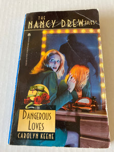 Nancy Drew Files Book #120 Dangerous Loves 1st Prtg