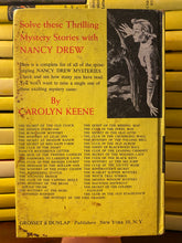 Load image into Gallery viewer, Vintage Nancy Drew Book The Clue of the Dancing Puppet