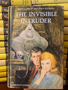 Vintage Nancy Drew Book The Invisible Intruder 1st Printing